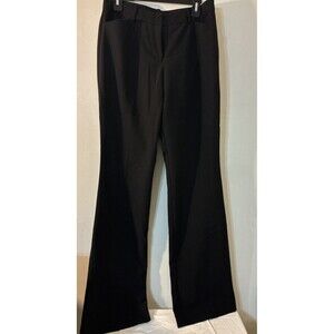 Women’s Black Dress Pants tall classice office preppy modern fit mom casual E